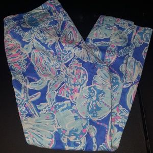 EUC Lilly Pulitzer 29" Kelly ankle